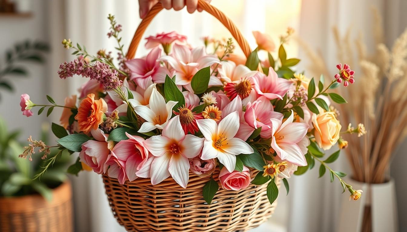 Seasonal flower arrangements